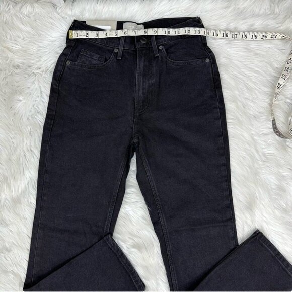 Everlane Women's NWT Black The Original Cheeky‎ Minimalist Jean W26 Crop/L26.5 - Picture 8 of 11